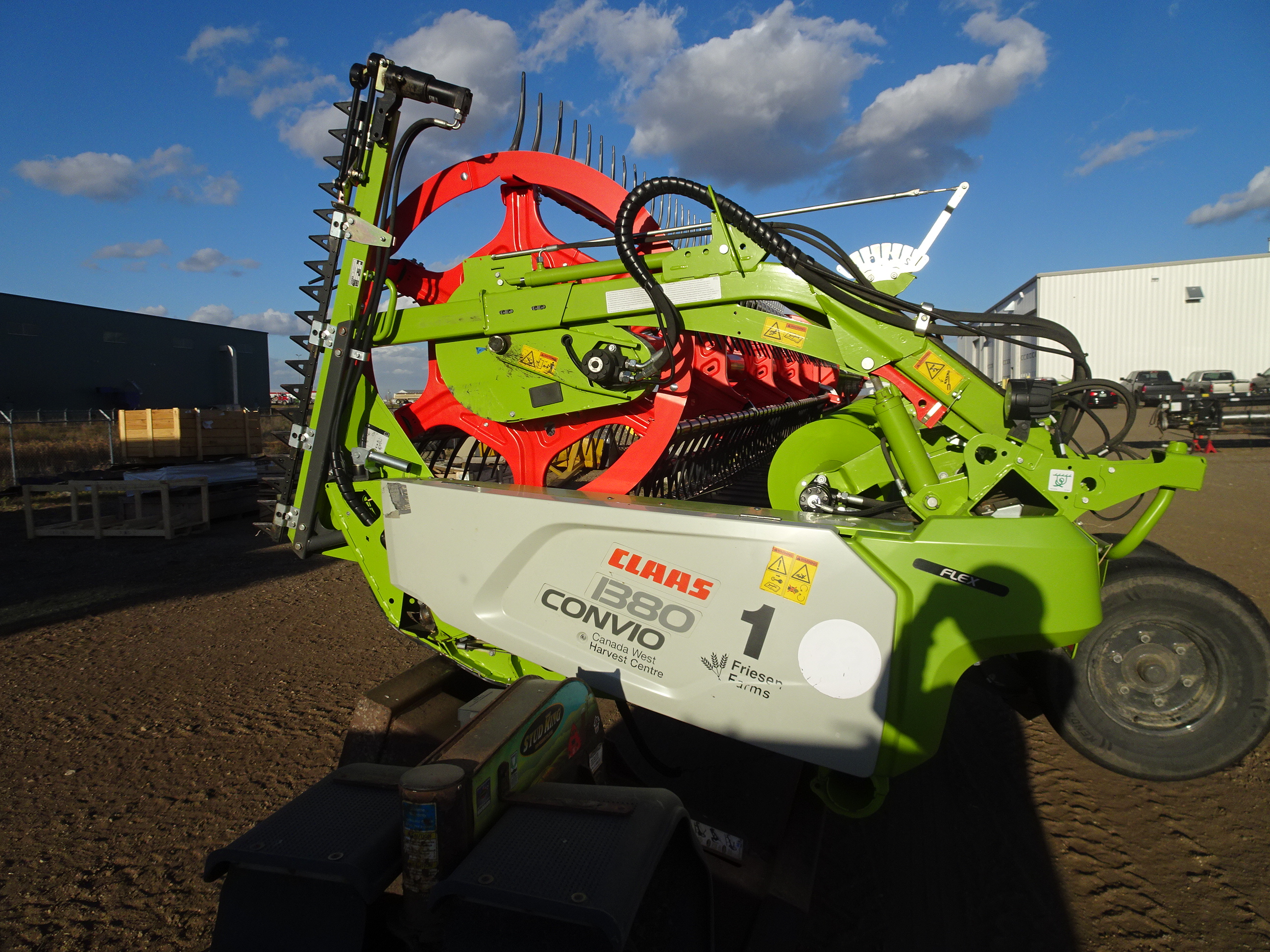 2023 CLAAS Convio Flex 1380 Header Combine