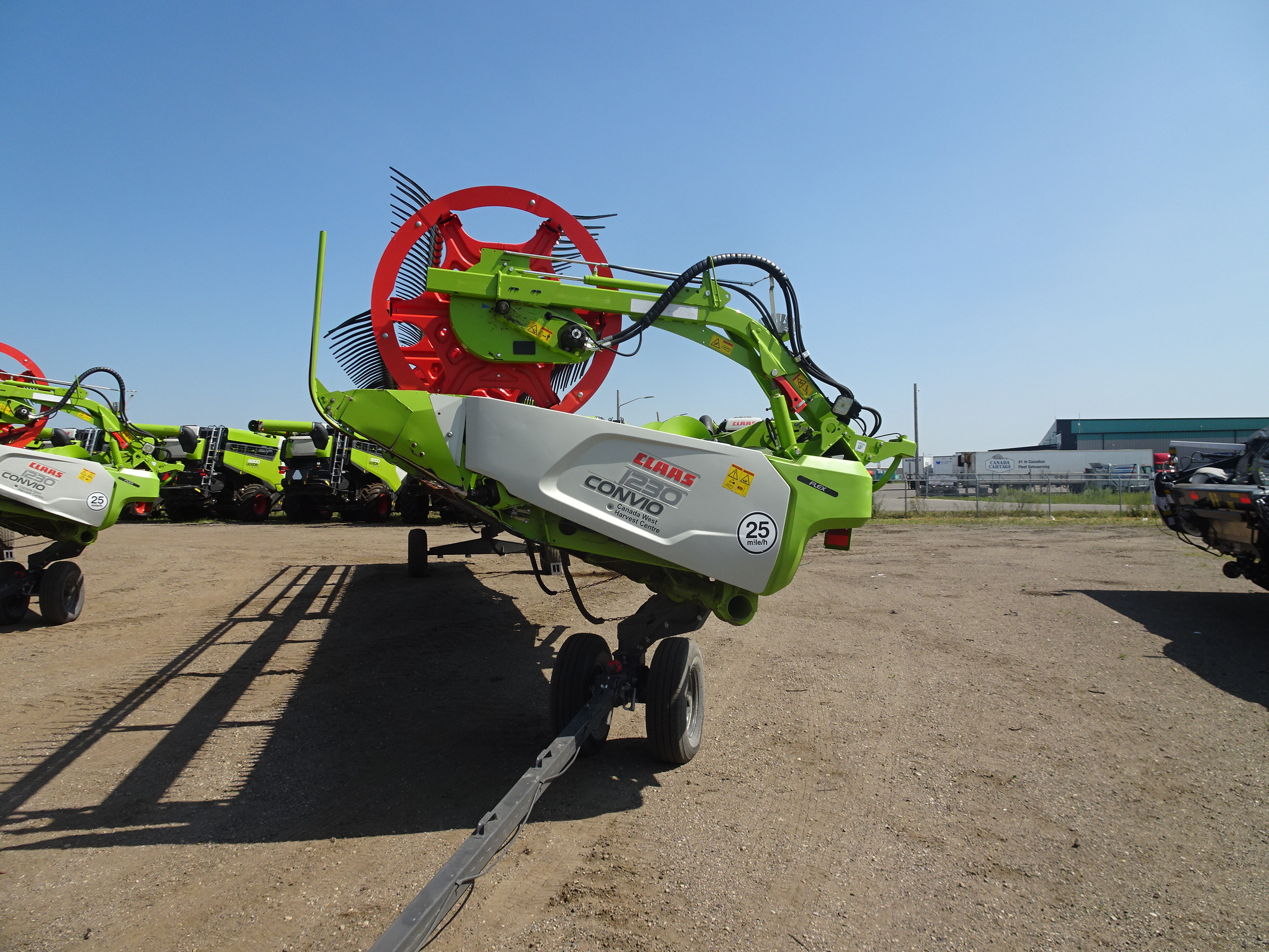 2024 CLAAS Convio Flex 1230 Header Draper Flex