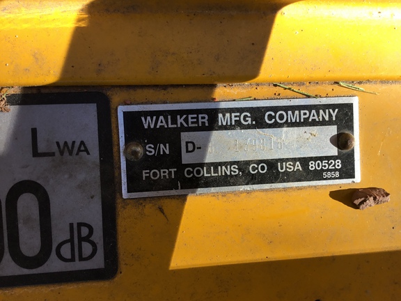 2018 Walker Ms14-16 Mower/Zero Turn