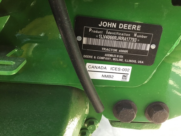 2024 John Deere 4066R Tractor Compact