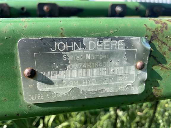 2002 John Deere 74 Rake