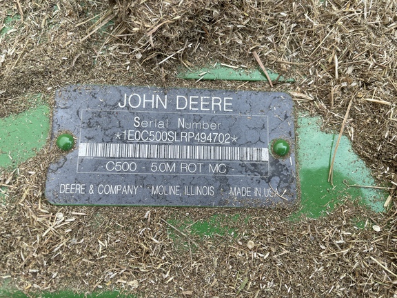 2024 John Deere C500 Mower Conditioner