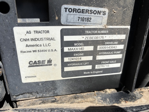 2014 Case IH Maxxum 140 MC Tractor