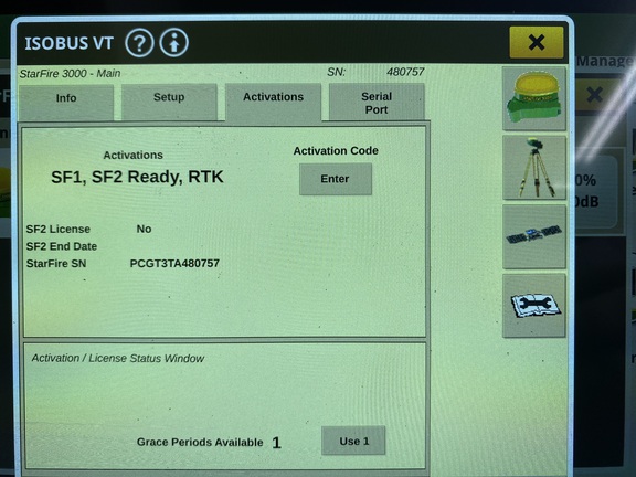 2013 John Deere STARFIRE 3000 Precision Ag