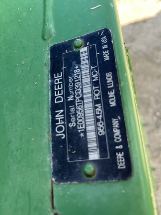 2012 John Deere 956 Mower Conditioner