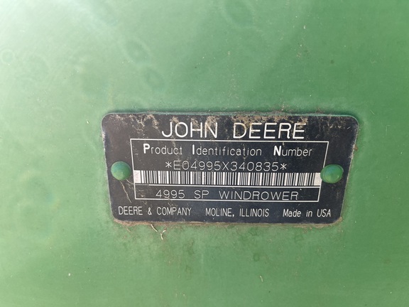 2008 John Deere 4995 Windrower