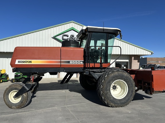 2002 AGCO Hesston 8550S Windrower