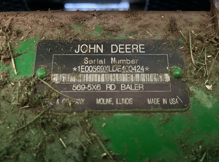 2013 John Deere 569 Baler/Round