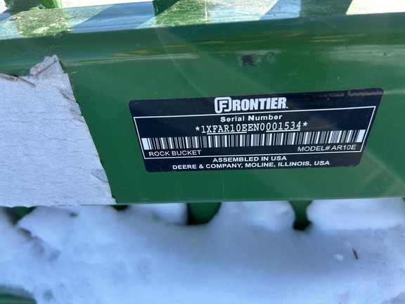 2022 Frontier AR10E-66 Loader