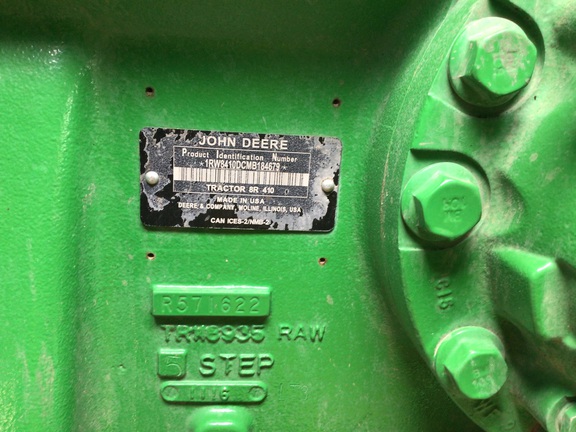 2021 John Deere 8R 410 Tractor