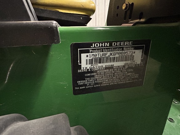 2011 John Deere TURF TX 4X2 ATV