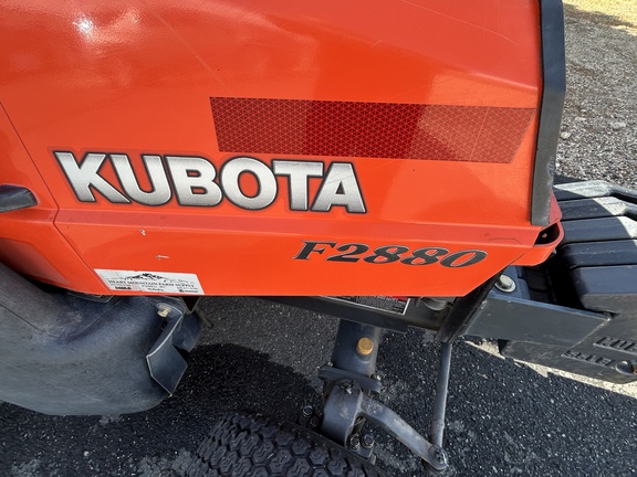 2007 Kubota F2880F Mower/Front Deck