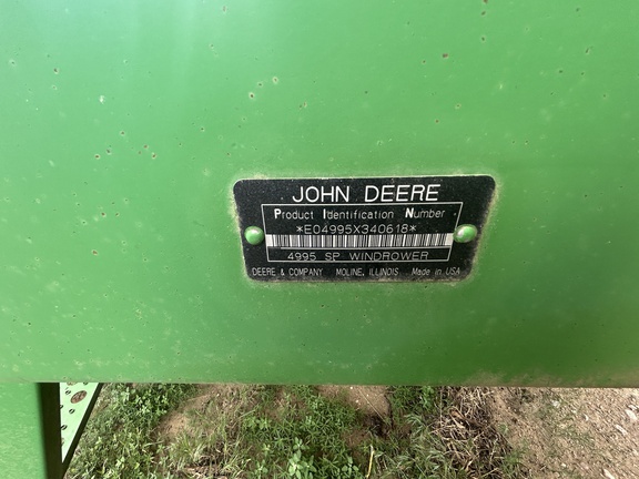 2007 John Deere 4995 Windrower