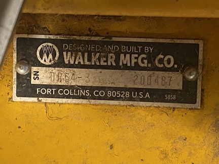2021 Walker MH37i Mower/Front Deck