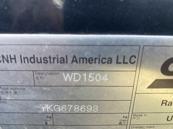 2019 Case IH WD1504 Windrower