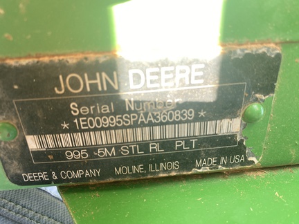 2010 John Deere R450 Windrower
