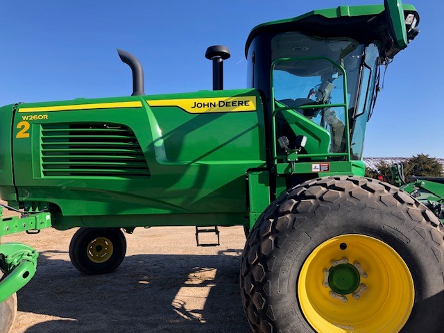 2023 John Deere W260R Windrower