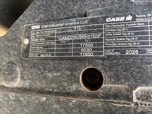 2025 Case IH MAGNUM295 Tractor