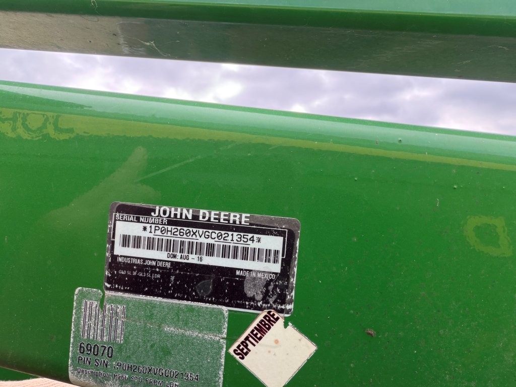 2015 John Deere 6140D Tractor
