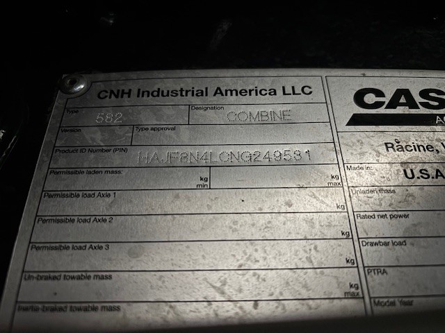 2023 Case IH 8250 Combine