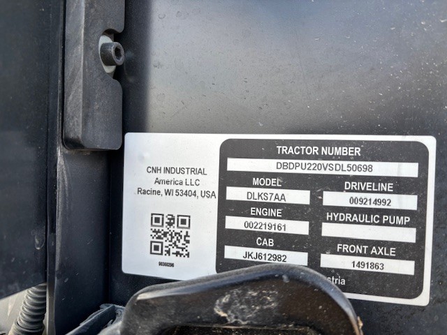 2025 Case IH Puma 220 AFSC Tractor