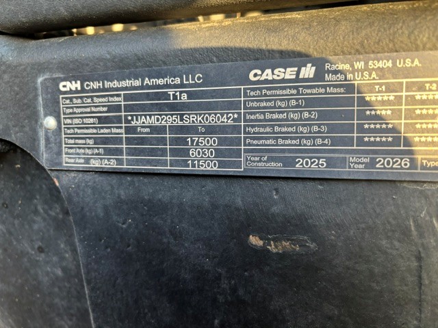 2025 Case IH MAGNUM295 Tractor