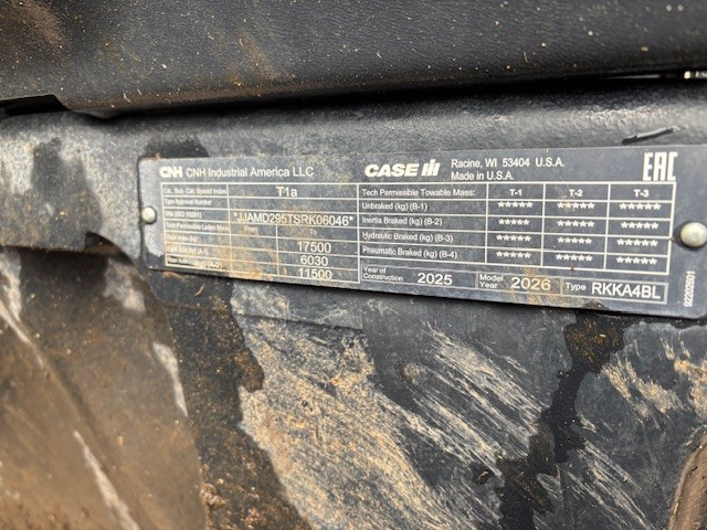 2025 Case IH Magnum 295 Tractor