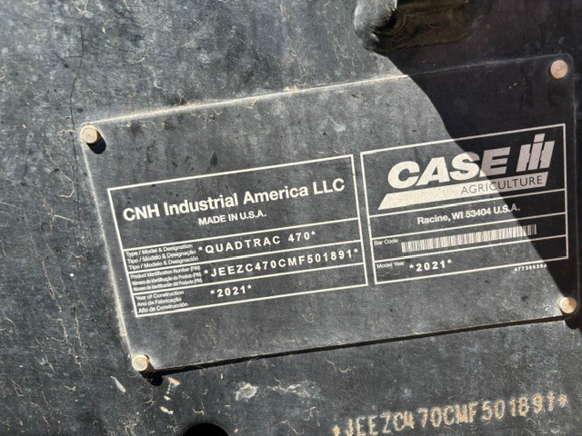2021 Case IH STG470 Tractor