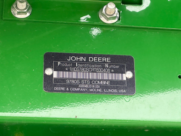 2024 John Deere S780 Combine