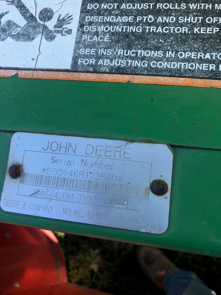 2003 John Deere 946 Mower Conditioner