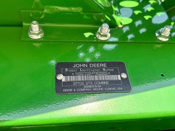 2023 John Deere S770 Combine
