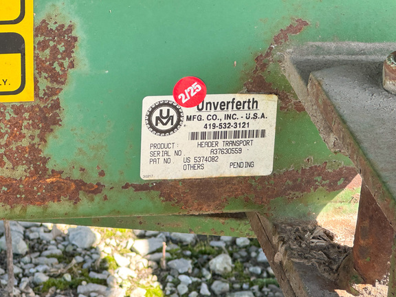 2005 Unverferth HT25 Header Transport