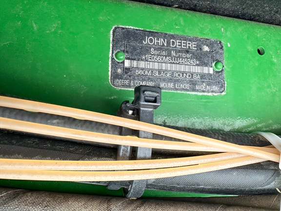 2018 John Deere 560M Baler/Round