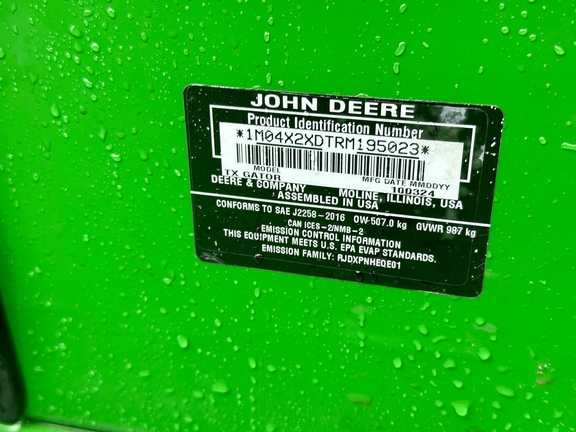 2024 John Deere TX 4X2 ATV