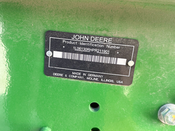 2024 John Deere 6R 130 Tractor