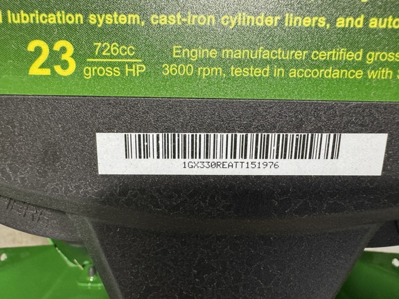 2026 John Deere Z330R Mower/Zero Turn