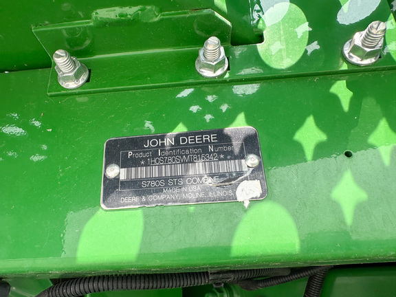 2021 John Deere S780 Combine