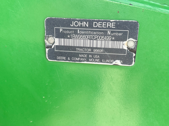 2013 John Deere 9560R Tractor 4WD