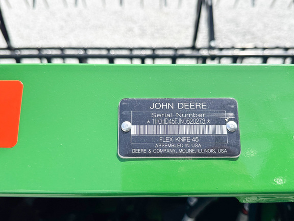 2022 John Deere HD45F Header Combine