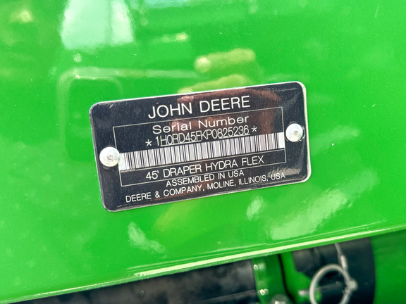 2023 John Deere RD45F Header Combine