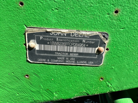 2013 John Deere 8235R Tractor