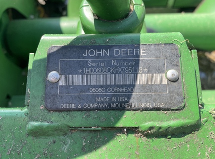 2017 John Deere 608C Header Corn Head