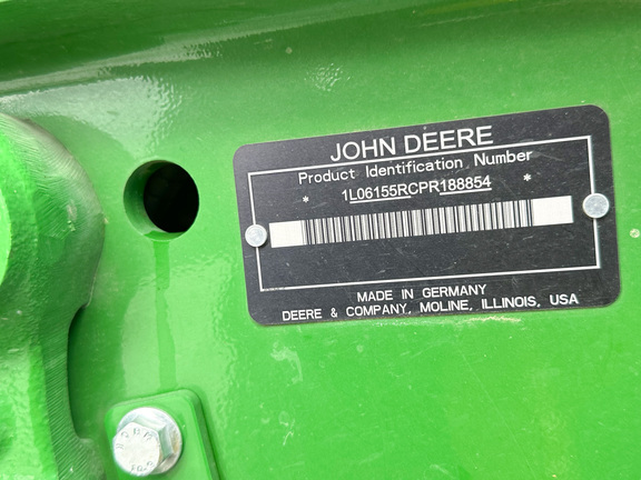 2023 John Deere 6R 155 Tractor