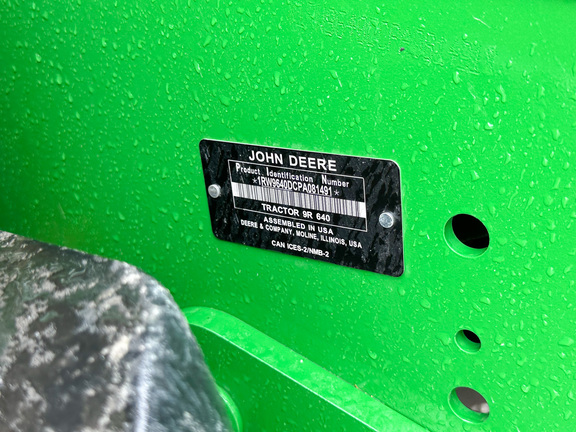 2023 John Deere 9R 640 Tractor 4WD