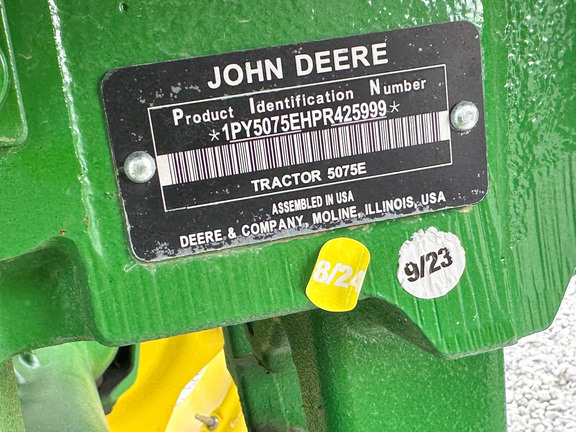 2024 John Deere 5075E Tractor