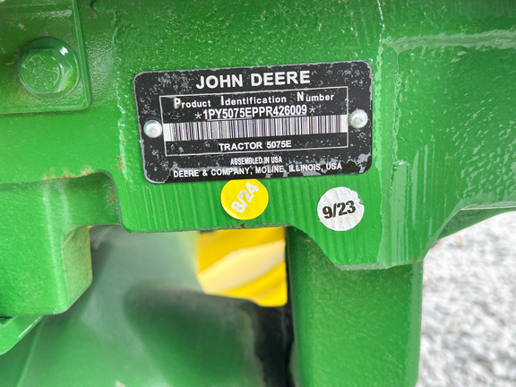 2024 John Deere 5075E Tractor