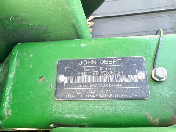 2019 John Deere 745FD Header Combine