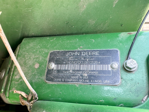 2020 John Deere 740FD Header Combine