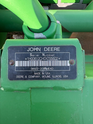 2013 John Deere 612C Header Corn Head