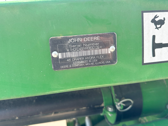 2024 John Deere RD45F Header Combine